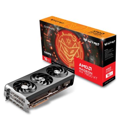 Graphics Card SAPPHIRE AMD Radeon RX 7800 XT 16 GB GDDR6 256 bit PCIE 4.0 16x 2xHDMI 2xDisplayPort 11330-01-20G  11330-01-20G 4895106294332