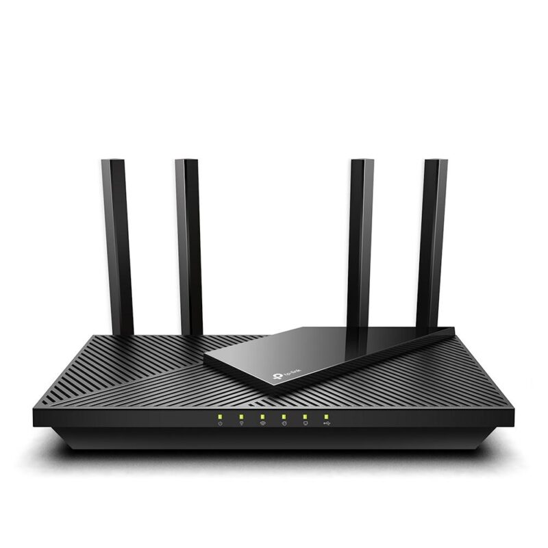 Wireless Router TP-LINK Wireless Router 3000 Mbps Wi-Fi 6 USB 3.0 1 WAN 4x10/100/1000M Number of antennas 4 ARCHERAX55  ARCHERAX55 4897098683040