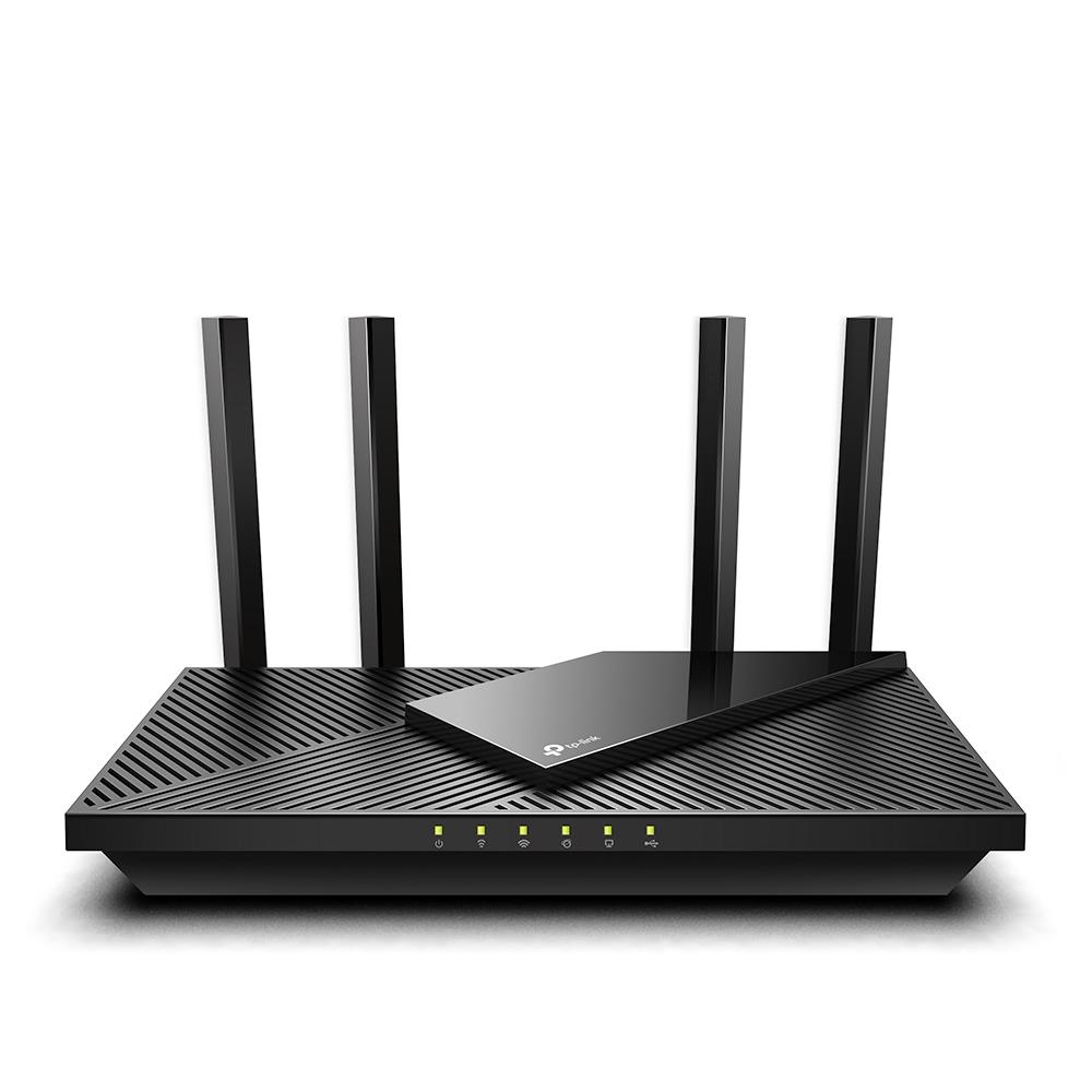 Wireless Router TP-LINK Wireless Router 3000 Mbps Wi-Fi 6 USB 3.0 1 WAN 4×10/100/1000M Number of antennas 4 ARCHERAX55  ARCHERAX55 4897098683040