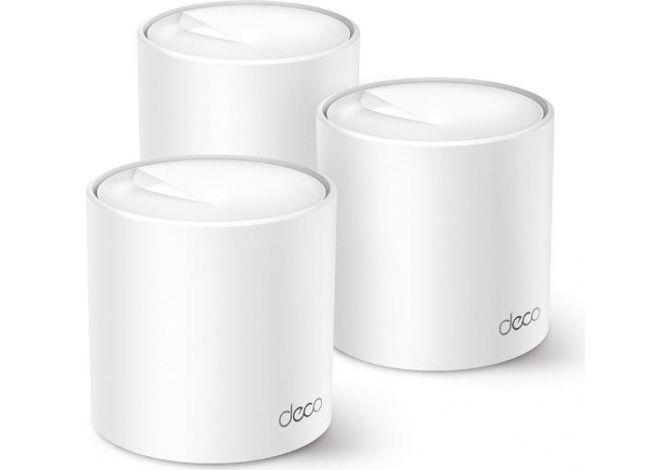 Wireless Router TP-LINK Wireless Router 3-pack 2900 Mbps Mesh Wi-Fi 6 3×10/100/1000M Number of antennas 2 DECOX50(3-PACK)  DECOX50(3-PACK) 4897098687086