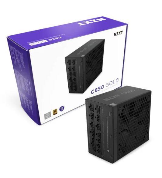 Power Supply NZXT 850 Watts Efficiency 80 PLUS GOLD MTBF 100000 hours PA-8G2BB-EU  PA-8G2BB-EU 5056547204796