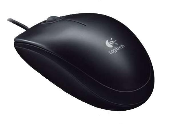 MOUSE USB OPTICAL M90/BLACK 910-001793 LOGITECH  910-001793 5099206021860