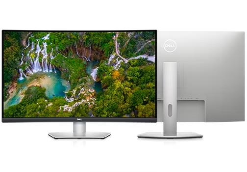 LCD Monitor DELL S3221QSA 31.5" Business/4K/Curved Panel VA 3840x2160 16:9 60Hz Matte 4 ms Speakers Height adjustable Tilt Colour Silver 210-BFVU  210-BFVU 5397184657195