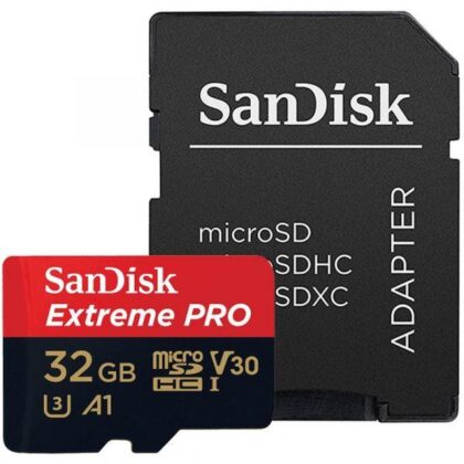 MEMORY MICRO SDHC 32GB UHS-I/W/A SDSQXCG-032G-GN6MA SANDISK  SDSQXCG-032G-GN6MA 619659155414