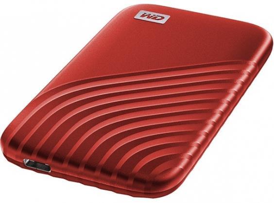 External SSD WESTERN DIGITAL My Passport 2TB USB-C USB 3.2 Write speed 1000 MBytes/sec Read speed 1050 MBytes/sec WDBAGF0020BRD-WESN  WDBAGF0020BRD-WESN 619659184599