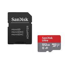 MEMORY MICRO SDXC 512GB UHS-I/W/A SDSQUAC-512G-GN6MA SANDISK  SDSQUAC-512G-GN6MA 619659200572