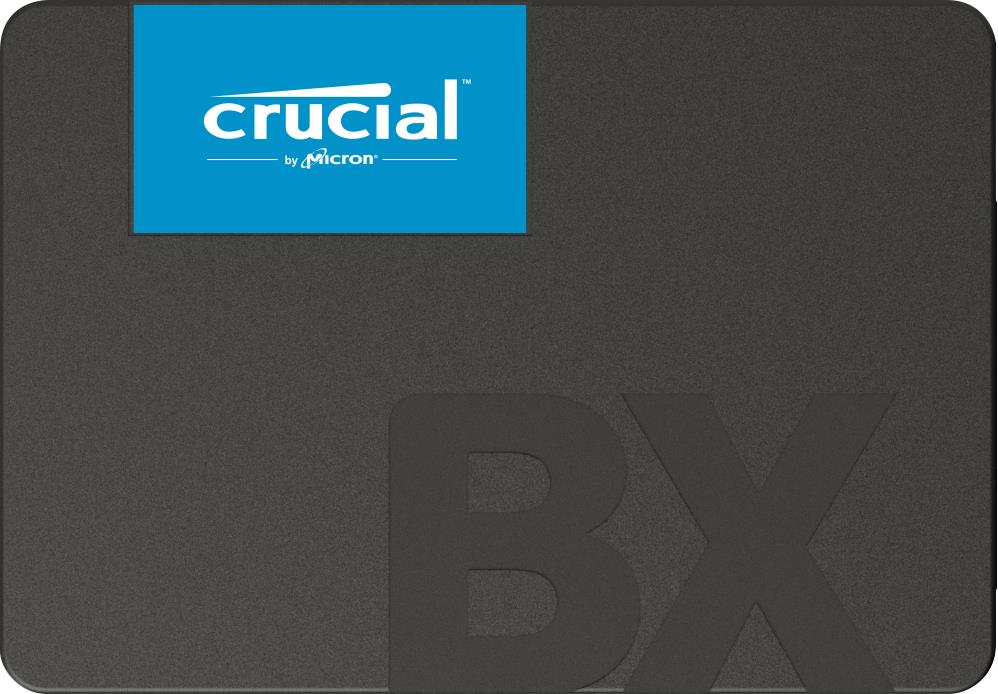 SSD CRUCIAL BX500 1TB SATA 3.0 Write speed 500 MBytes/sec Read speed 540 MBytes/sec 2