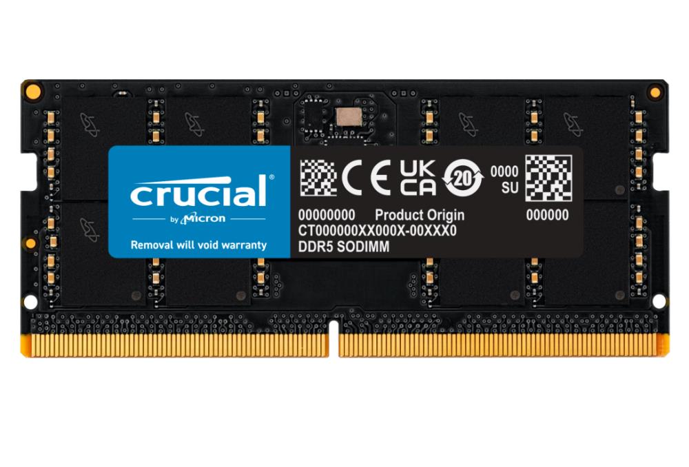 NB MEMORY 32GB DDR5-4800 SO/CT32G48C40S5 CRUCIAL  CT32G48C40S5 649528906533