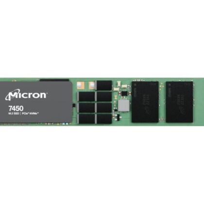 SSD MICRON 7450 PRO 1.92TB M.2 NVMe 3D NAND Write speed 2400 MBytes/sec Read speed 5000 MBytes/sec TBW 3650 TB MTBF 2000000 hours MTFDKBG1T9TFR-1BC1ZABYYR  MTFDKBG1T9TFR-1BC1ZABYYR 649528924698