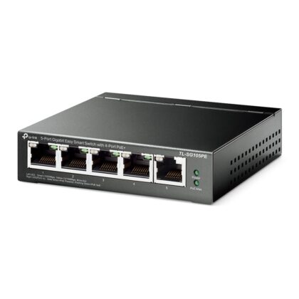 Switch TP-LINK TL-SG105PE Desktop/pedestal 5x10Base-T / 100Base-TX / 1000Base-T PoE ports 4 TL-SG105PE  TL-SG105PE 6935364052744