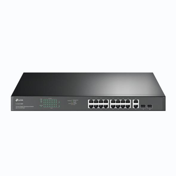 Switch TP-LINK TL-SG1218MP Desktop/pedestal Rack 16x10Base-T / 100Base-TX / 1000Base-T PoE+ ports 16 250 Watts TL-SG1218MP  TL-SG1218MP 6935364072155