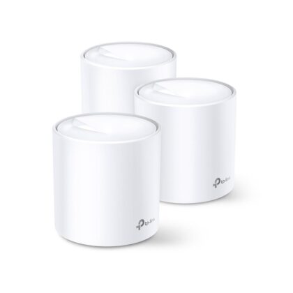 Wireless Router TP-LINK Wireless Router 2-pack 1800 Mbps Mesh IEEE 802.11a IEEE 802.11n IEEE 802.11ac IEEE 802.11ax DECOX20(3-PACK)  DECOX20(3-PACK) 6935364086947