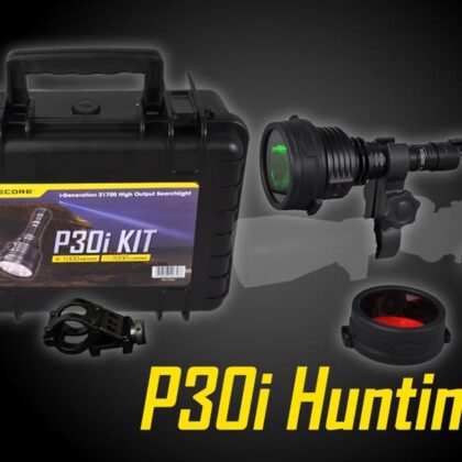 FLASHLIGHT HUNTING 2000 LUMENS/P30I HUNTING KIT NITECORE  P30IHUNTINGKIT 6952506406586