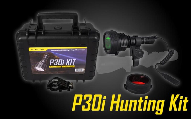 FLASHLIGHT HUNTING 2000 LUMENS/P30I HUNTING KIT NITECORE  P30IHUNTINGKIT 6952506406586