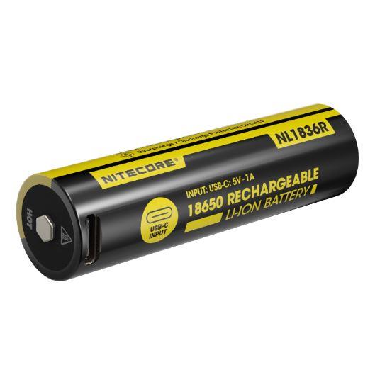 BATTERY RECH. LI-ION 3.6V/NL1836R(3600MAH) NITECORE  NL1836R(3600MAH) 6952506495993