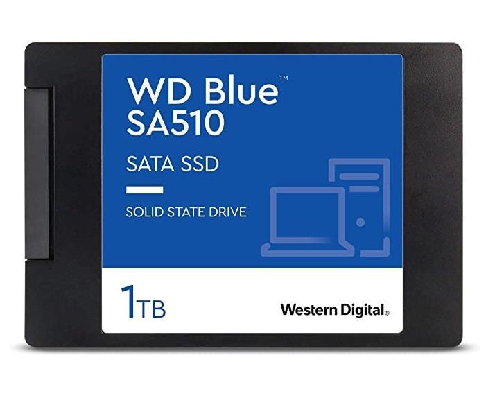 SSD WESTERN DIGITAL Blue SA510 1TB SATA 3.0 Write speed 510 MBytes/sec Read speed 560 MBytes/sec 2