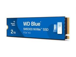 SSD WESTERN DIGITAL Blue SN5000 2TB M.2 PCIe Gen4 NVMe Write speed 4850 MBytes/sec Read speed 5150 MBytes/sec 2.38mm TBW 900 TB WDS200T4B0E  WDS200T4B0E 718037893228