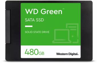 SSD WESTERN DIGITAL Green 480GB SATA 3.0 SLC Read speed 545 MBytes/sec 2