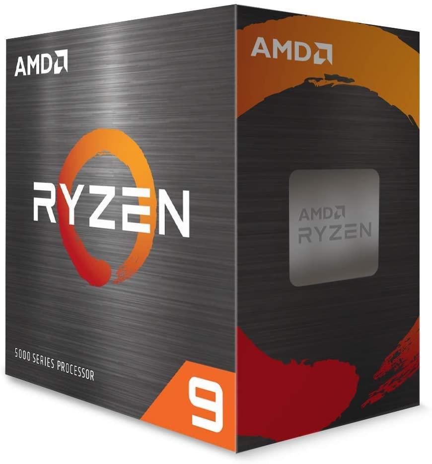 CPU AMD Desktop Ryzen 9 5900X Vermeer 3700 MHz Cores 12 64MB Socket SAM4 105 Watts BOX 100-100000061WOF  100-100000061WOF 730143312738