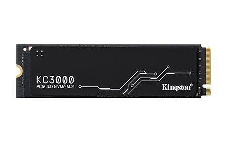 SSD KINGSTON KC3000 2TB M.2 NVMe 3D TLC Write speed 7000 MBytes/sec Read speed 7000 MBytes/sec MTBF 1800000 hours SKC3000D/2048G  SKC3000D/2048G 740617324242