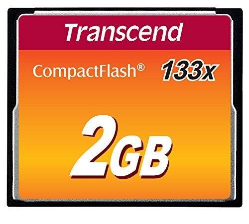 MEMORY COMPACT FLASH 2GB/MLC TS2GCF133 TRANSCEND  TS2GCF133 760557810315