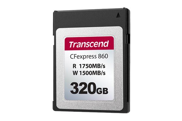 MEMORY COMPACT FLASH 320GB/CFE TS320GCFE860 TRANSCEND  TS320GCFE860 760557865711