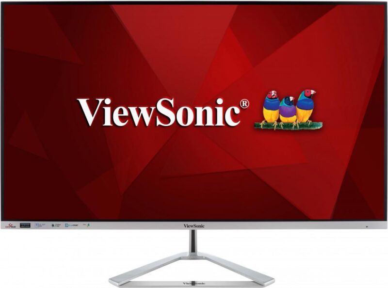 LCD Monitor VIEWSONIC VX3276-2K-MHD-2 32" Business Panel IPS 2560x1440 16:9 75Hz Matte Speakers Tilt Colour Silver VX3276-2K-MHD-2  VX3276-2K-MHD-2 766907002959