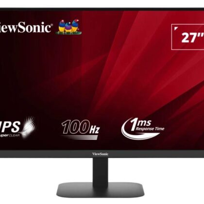 LCD Monitor VIEWSONIC VA2708-2K-HD 27" 4K Panel IPS 2560x1440 100Hz Matte 1 ms Tilt Colour Black VA2708-2K-HD  VA2708-2K-HD 766907027150