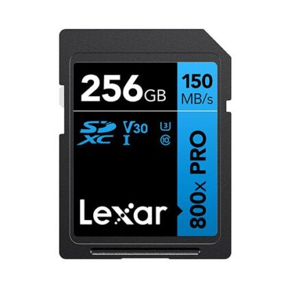 MEMORY SDXC 256GB UHS-I/LSD0800P256G-BNNNG LEXAR  LSD0800P256G-BNNNG 843367130153