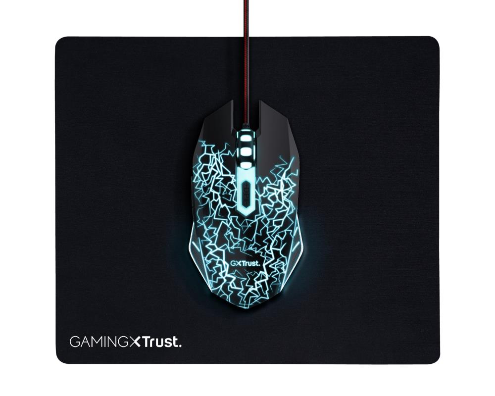 MOUSE USB OPTICAL GAMING/+MOUSE PAD 24752 TRUST  24752 8713439247527