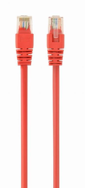 PATCH CABLE CAT5E UTP 0.5M/RED PP12-0.5M/R GEMBIRD  PP12-0.5M/R 8716309038546