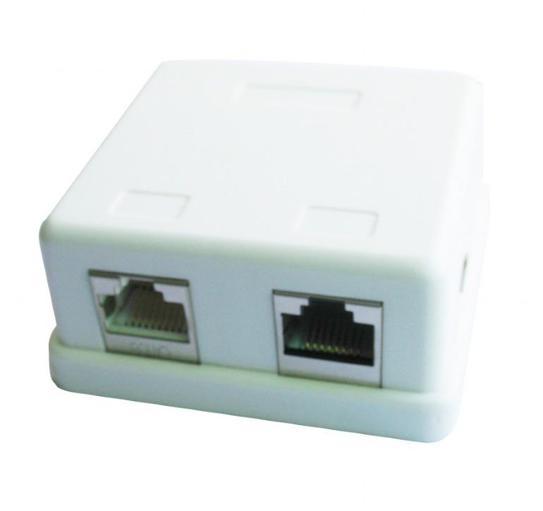 CABLE ACC MOUNT BOX 2XCAT5E/NCAC-HS-SMB2 GEMBIRD  NCAC-HS-SMB2 8716309045278