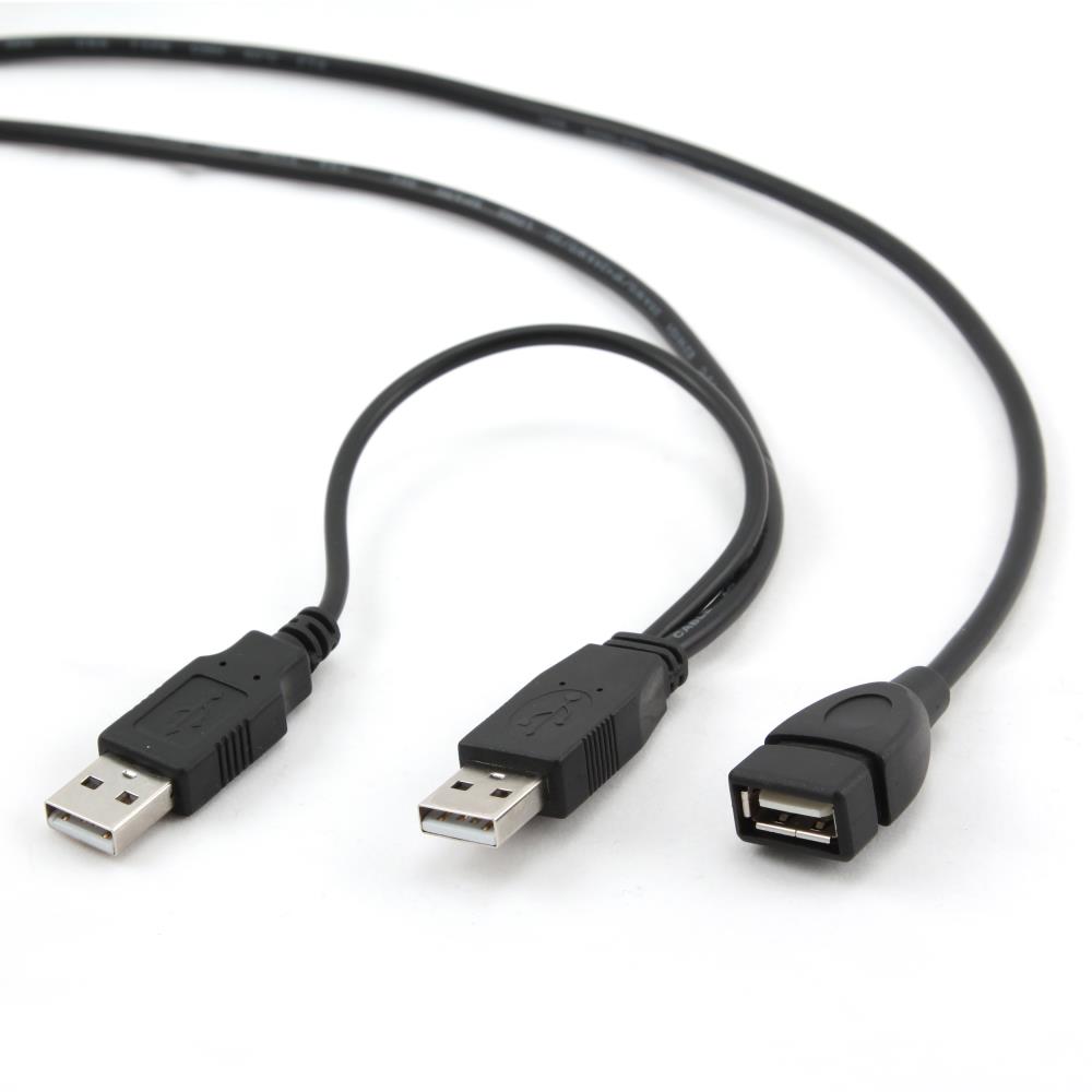 CABLE USB2 DUAL EXTENSION AMAF/0.9M CCP-USB22-AMAF-3 GEMBIRD  CCP-USB22-AMAF-3 8716309065641