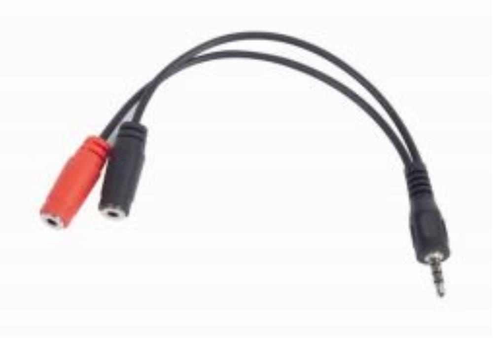 CABLE AUDIO 3.5MM 4-PIN TO/3.5MM S+MIC CCA-417 GEMBIRD  CCA-417 8716309075442