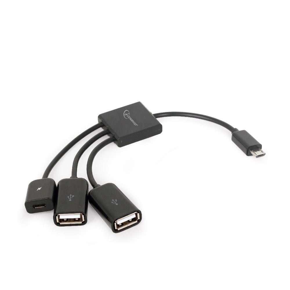 CABLE USB OTG 2AF +MICRO BF TO/MICRO BM UHB-OTG-02 GEMBIRD  UHB-OTG-02 8716309089869