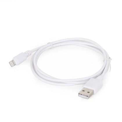 CABLE LIGHTNING TO USB2 2M/WHT CC-USB2-AMLM-2M-W GEMBIRD  CC-USB2-AMLM-2M-W 8716309095518