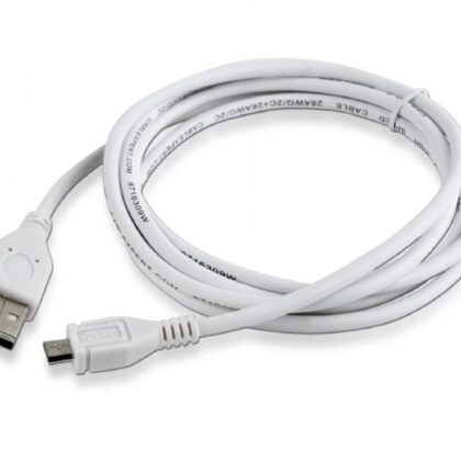 CABLE USB2 TO MICRO-USB 1.8M/CCP-MUSB2-AMBM-6-W GEMBIRD  CCP-MUSB2-AMBM-6-W 8716309098274