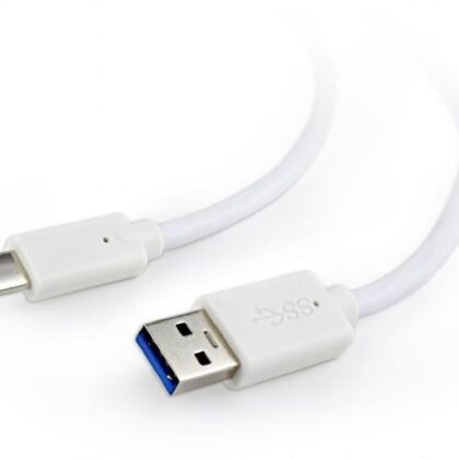 CABLE USB-C TO USB3 0.5M WHITE/CCP-USB3-AMCM-W-0.5M GEMBIRD  CCP-USB3-AMCM-W-0.5M 8716309099356