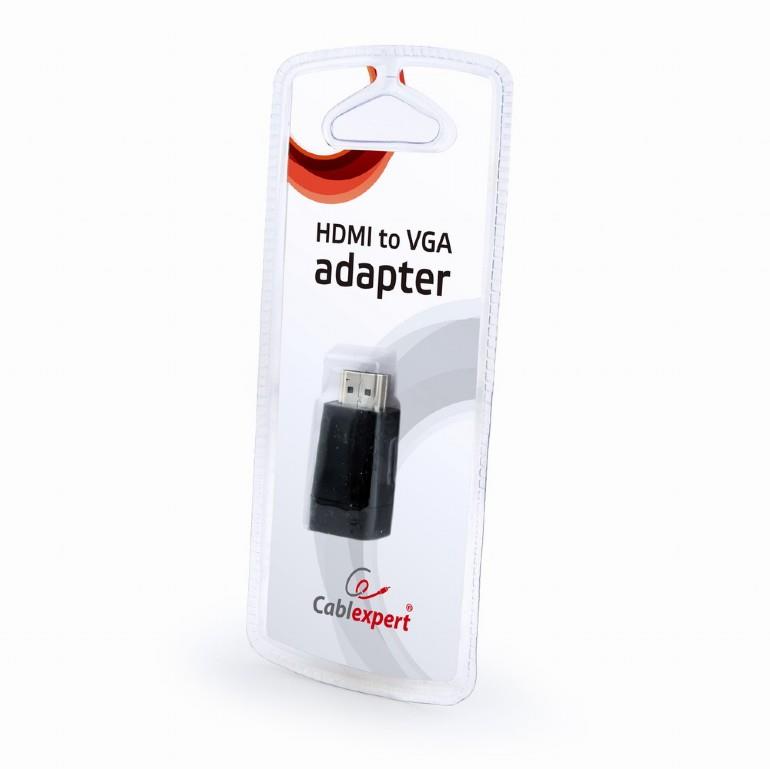 I/O ADAPTER HDMI TO VGA/BLIST A-HDMI-VGA-001 GEMBIRD  AB-HDMI-VGA-001 8716309099721