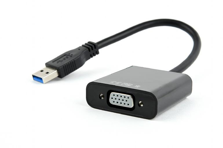 I/O ADAPTER USB3 TO VGA/BLIST AB-U3M-VGAF-01 GEMBIRD  AB-U3M-VGAF-01 8716309100175