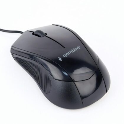 MOUSE USB OPTICAL/BLACK MUS-3B-02 GEMBIRD  MUS-3B-02 8716309104265