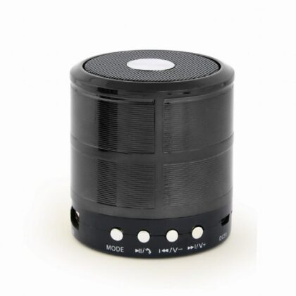 Portable Speaker GEMBIRD Black Portable/Wireless 1xMicro-USB 1xStereo jack 3.5mm 1xMicroSD Card Slot Bluetooth SPK-BT-08-BK  SPK-BT-08-BK 8716309111300