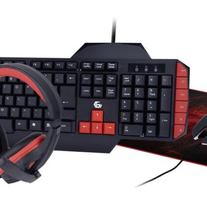 KEYBOARD USB GAMING KIT ENG/ULTIMATE GGS-UMG4-02 GEMBIRD  GGS-UMG4-02 8716309113557