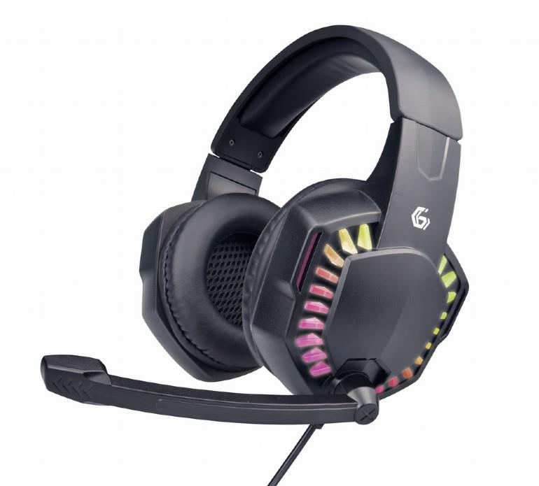 HEADSET GAMING/BLACK GHS-06 GEMBIRD  GHS-06 8716309117418