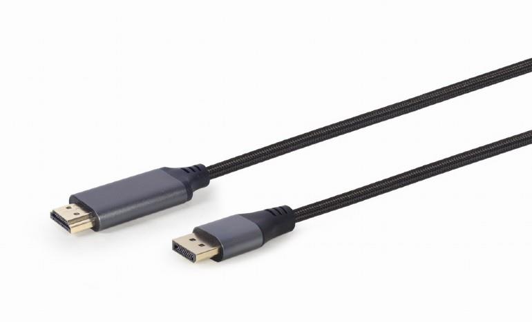 CABLE DISPLAY PORT TO HDMI/1.8M CC-DP-HDMI-4K-6 GEMBIRD  CC-DP-HDMI-4K-6 8716309118996