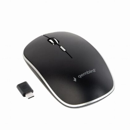 MOUSE USB-C OPTICAL WRL BLACK/SILENT MUSW-4BSC-01 GEMBIRD  MUSW-4BSC-01 8716309119061