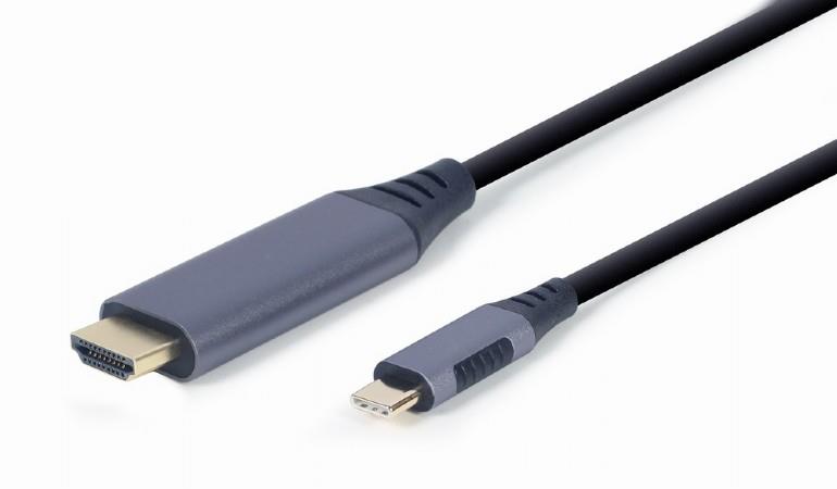 CABLE USB-C TO HDMI 1.8M/CC-USB3C-HDMI-01-6 GEMBIRD  CC-USB3C-HDMI-01-6 8716309121408