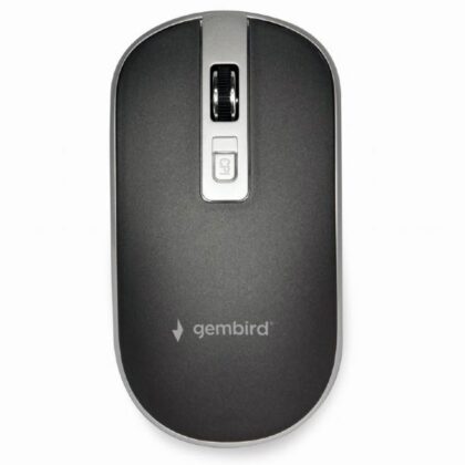 MOUSE USB OPTICAL WRL BLACK/SILVER MUSW-4B-06-BS GEMBIRD  MUSW-4B-06-BS 8716309121835