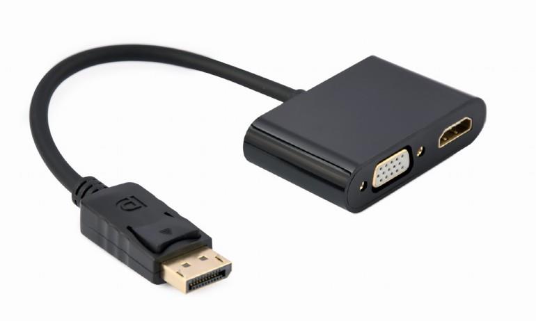 I/O ADAPTER DISPLAYP. TO HDMI/VGA A-DPM-HDMIFVGAF-01 GEMBIRD  A-DPM-HDMIFVGAF-01 8716309124355