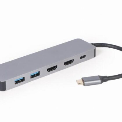 I/O ADAPTER USB-C TO HDMI/USB3/3IN1 A-CM-COMBO3-03 GEMBIRD  A-CM-COMBO3-03 8716309127080